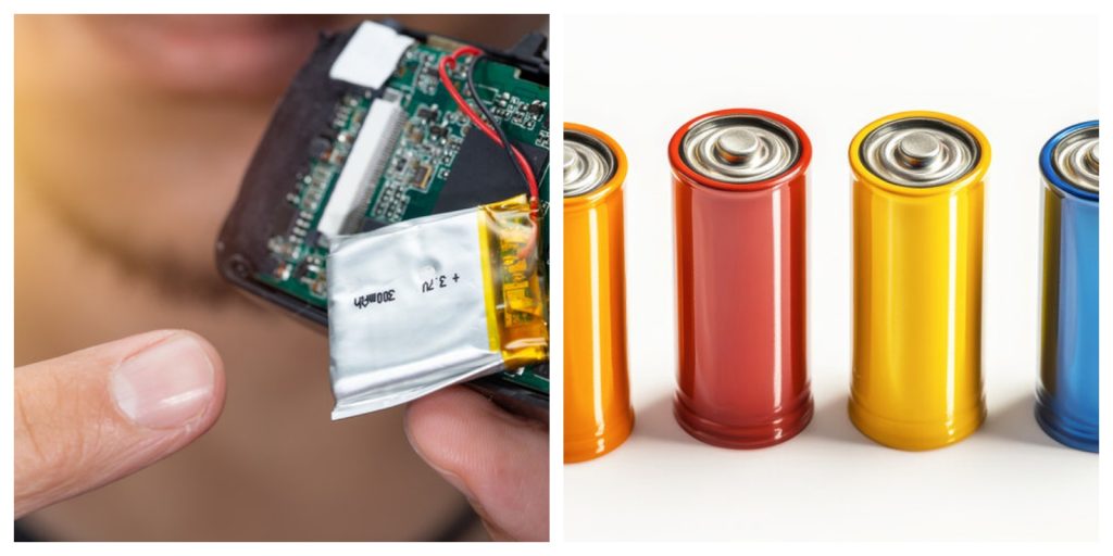 li polymer battery vs lithium ion battery